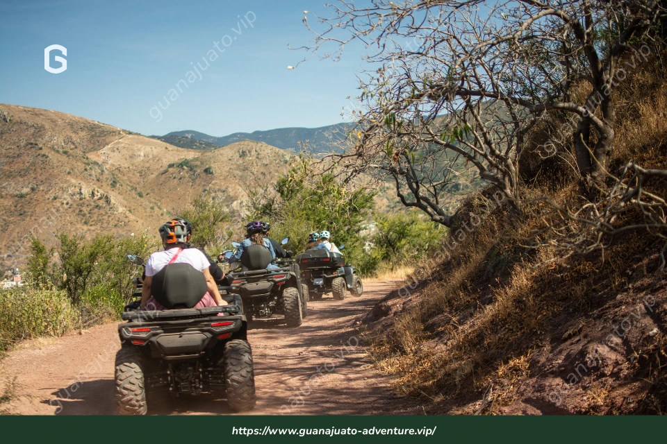 Cerros de Guanajuato en Cuatrimoto