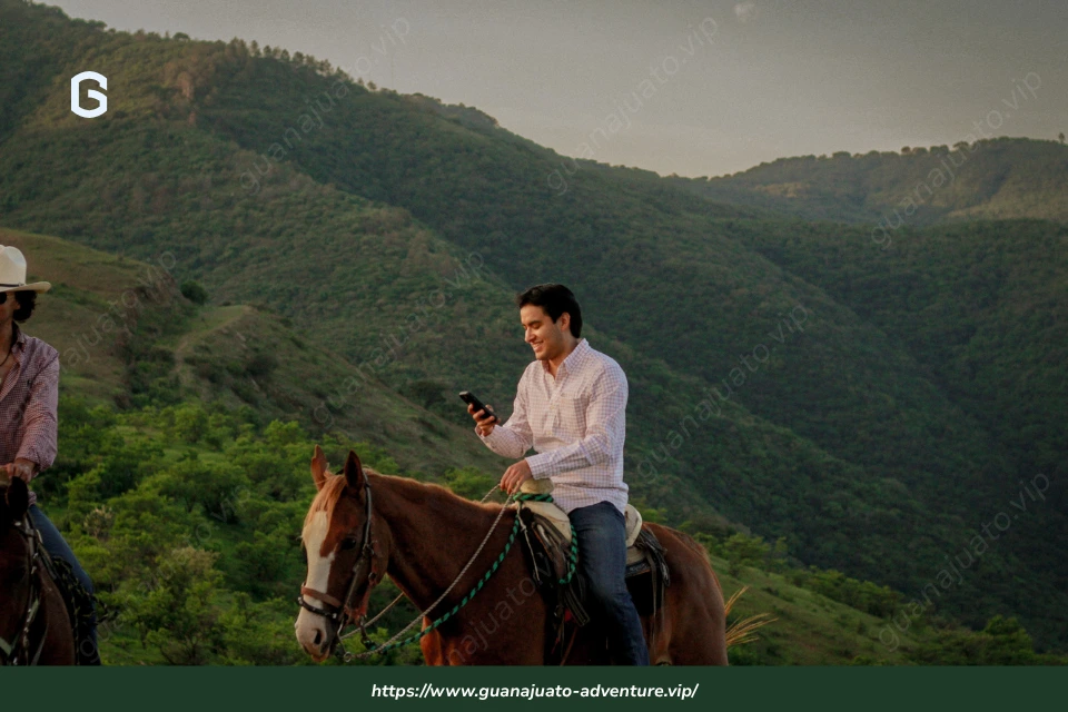 Cabalgata extrema en la Bufa Guanajuato