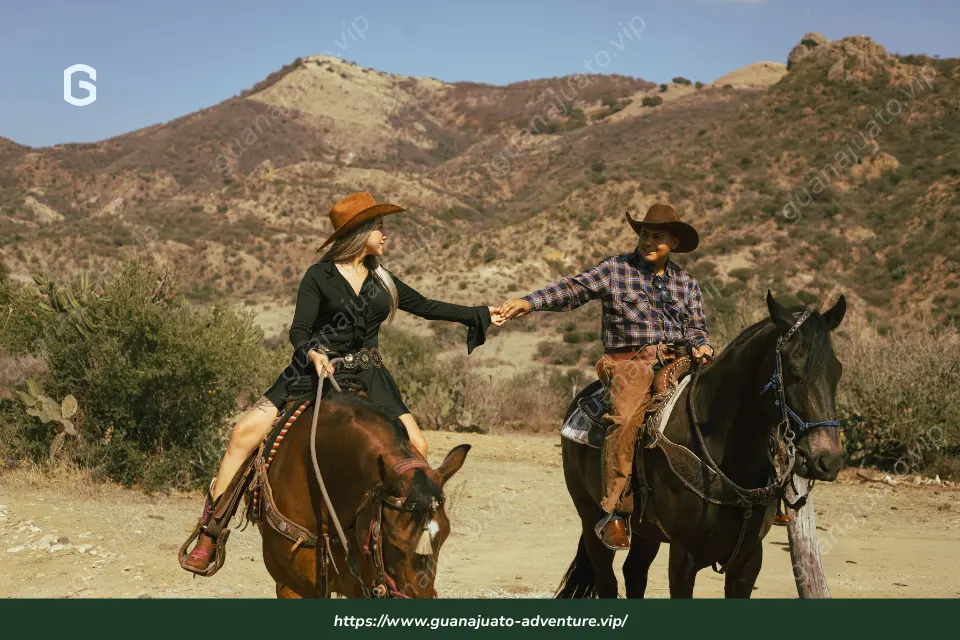 Paseo a caballo en los Calderones Guanajuato