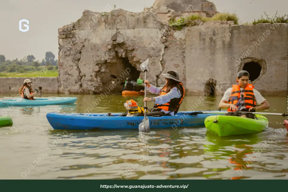 Tour de Kayak y turismo de aventura en Guanajuato