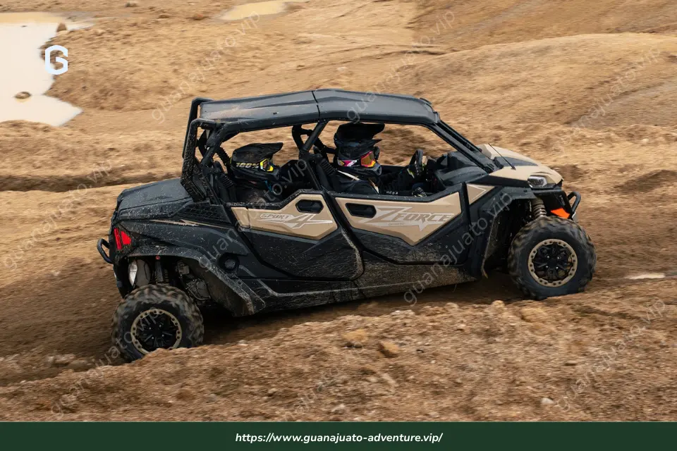 Manejo extremo de RZR en las montañas de Guanajuato